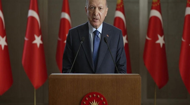 Erdoğan'dan 15 Temmuz mesajı: 15 Temmuz'da halkın gücü tankın gücünü yenmiştir