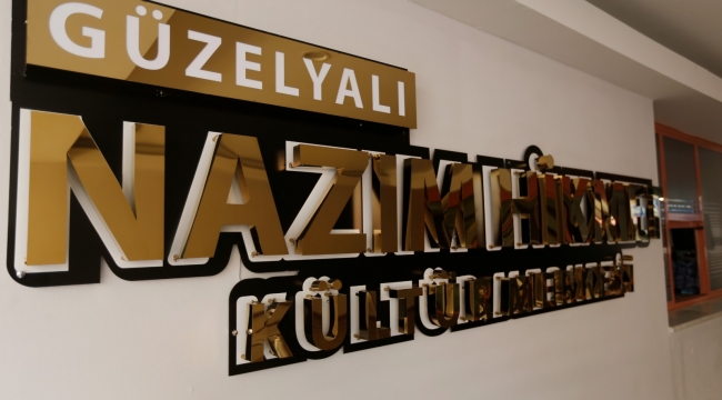 Güzelyalı Nazım Hikmet Kültür Merkezi adına yakışır oldu 