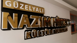 Güzelyalı Nazım Hikmet Kültür Merkezi adına yakışır oldu 