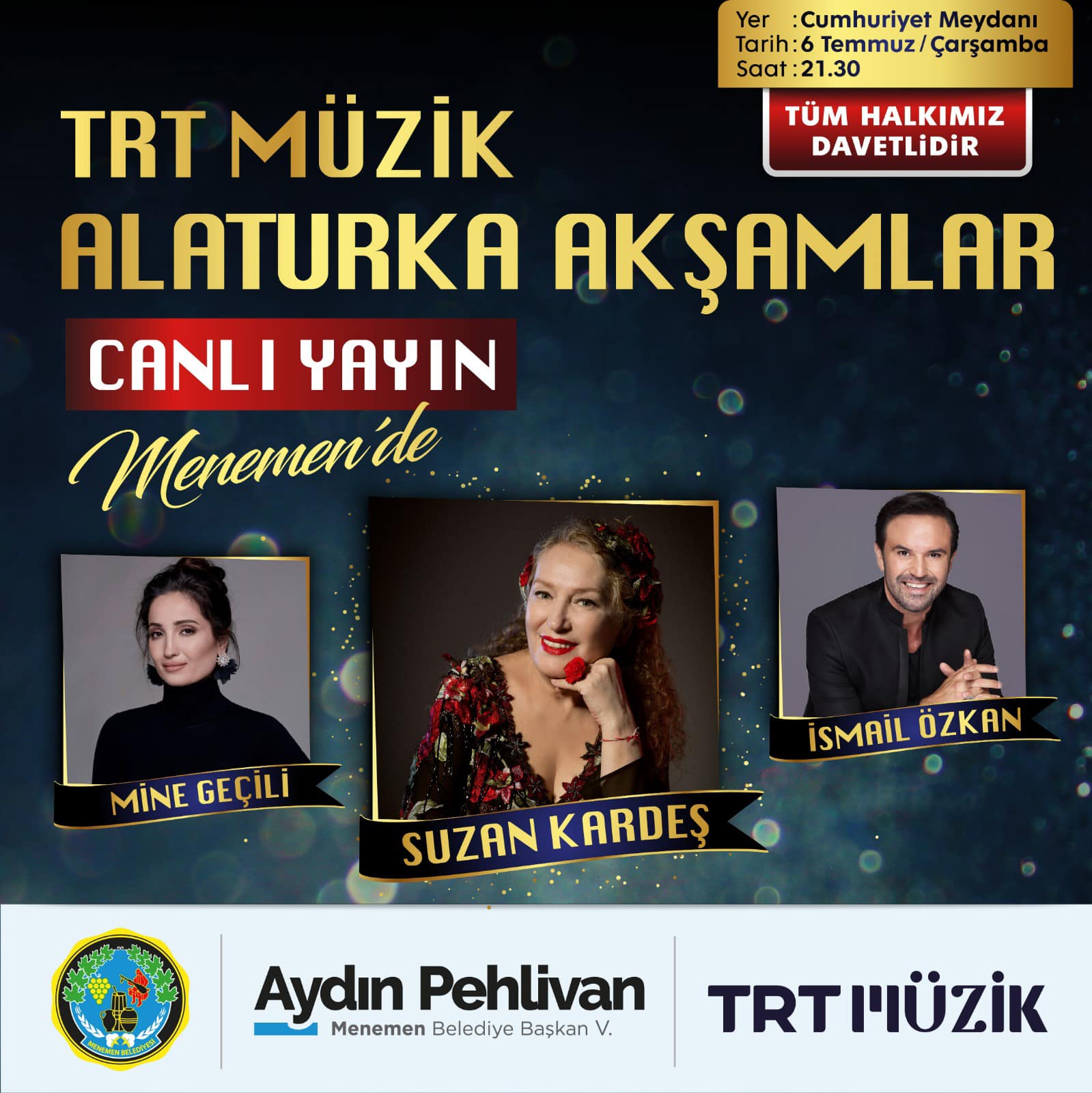 Menemen'de Alaturka Akşamlar konseri