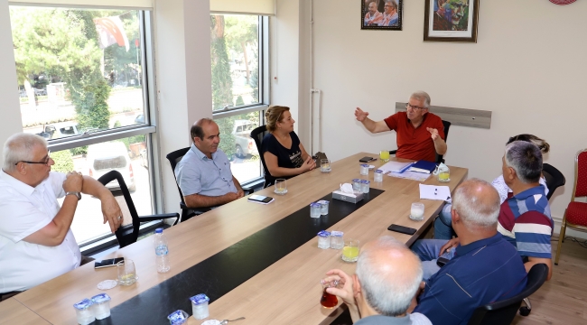 Başkan Eriş, geniş çaplı elektrik altyapı çalışmaları öncesi muhtarlarla buluştu