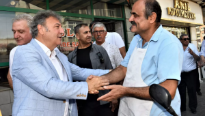 Başkan İduğ, esnafı dinledi