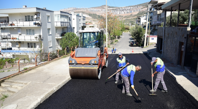 Bornova’da asfalt mutluluğu