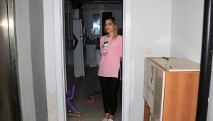 Ev sahibi, kiracısının çelik kapısını çaldı!