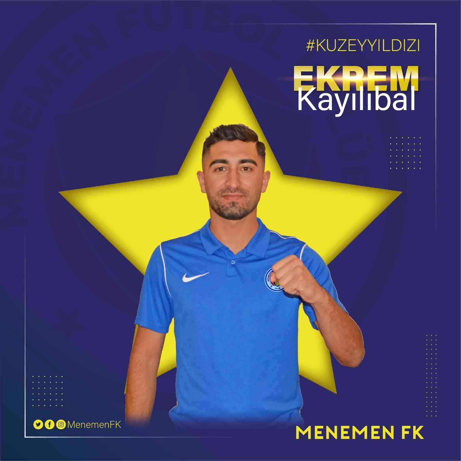  Menemen FK, Ekrem Kayılıbal'ı transfer etti