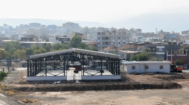 Naldöken Pazar Yeri Eylül'de açılıyor