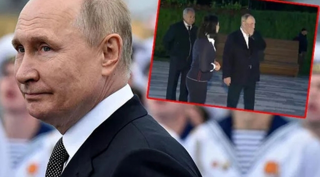 Putin'in yeni görüntüleri gündem oldu! Sağ kolunu kullanamıyor
