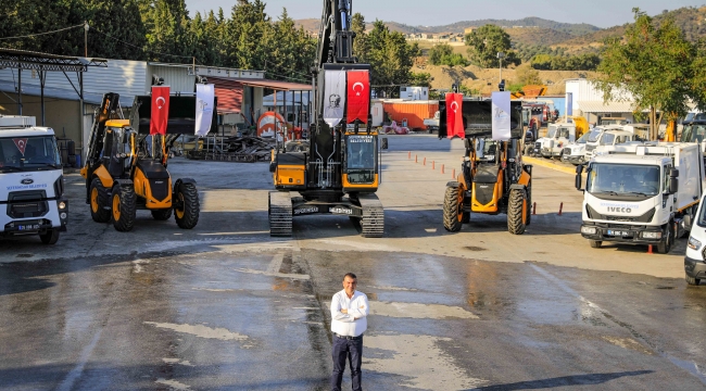 Seferihisar Belediyesi araç filosu güçleniyor