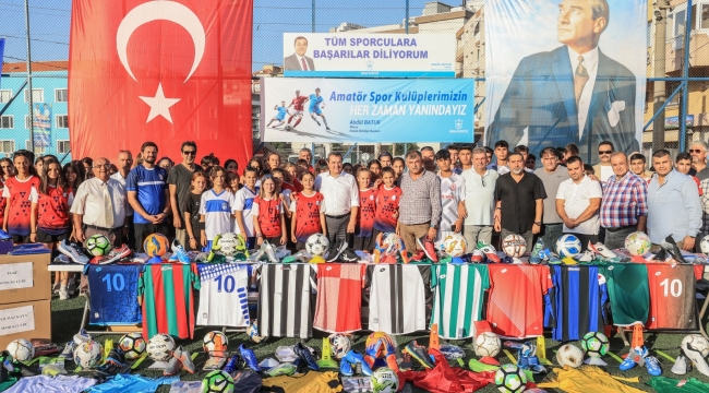 Batur’dan amatör spora Yeni sezon desteği