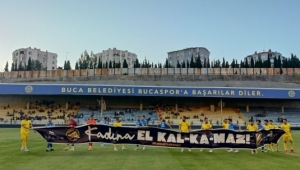 Bucaspor 1928'den kadına şiddete tepki