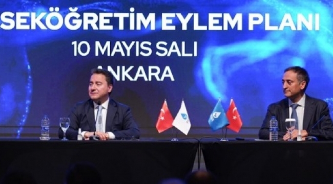 DEVA Partisi'nden Öğretmenlere Özel Yol Haritası