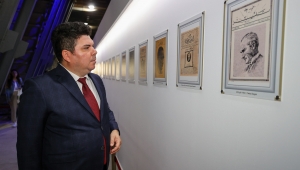 Maskın kalbinde Atatürk sergisi