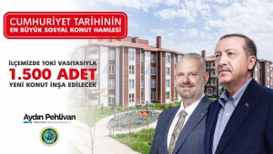 Menemen'e 1500 Konut Müjdesi