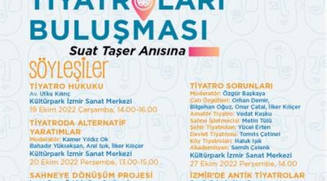 2. İzmir Tiyatroları Buluşması başlıyor
