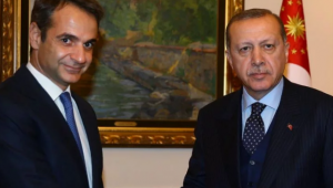 Erdoğan Miçotakis'i fena fırçalamış
