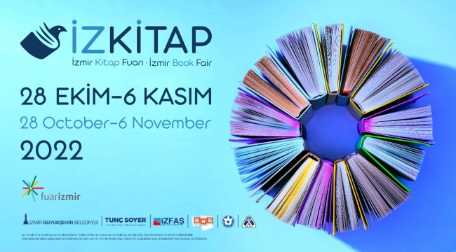 İzmir’in yeni kitap fuarı İZKİTAP 28 Ekim’de açılıyor