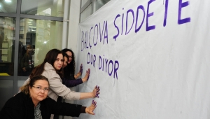 Balçovalı Kadınlar Şiddete Dur Dedi