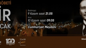 Bu gece İzmir uyumayacak