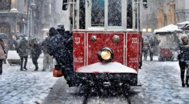 İstanbul'a karın yağacağı tarih belli oldu