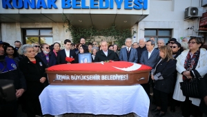 Nurten Serhadbeyi’ne Konak Belediyesi’nde son veda