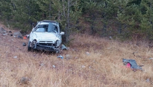 Otomobiliyle şarampole düşen uzman çavuş öldü