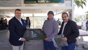 Başkan Yetişkin’den Sığacıklı balıkçılara destek