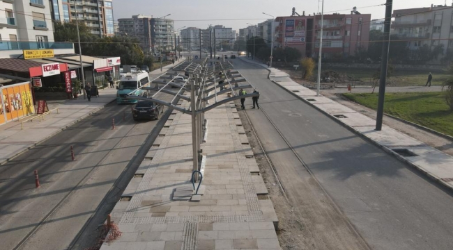 Çiğli Tramvay hattına elektrik veriliyor