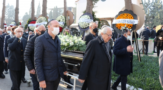 EİB Koordinatör Başkanı Eskinazi'nin vefat eden annesi toprağa verildi