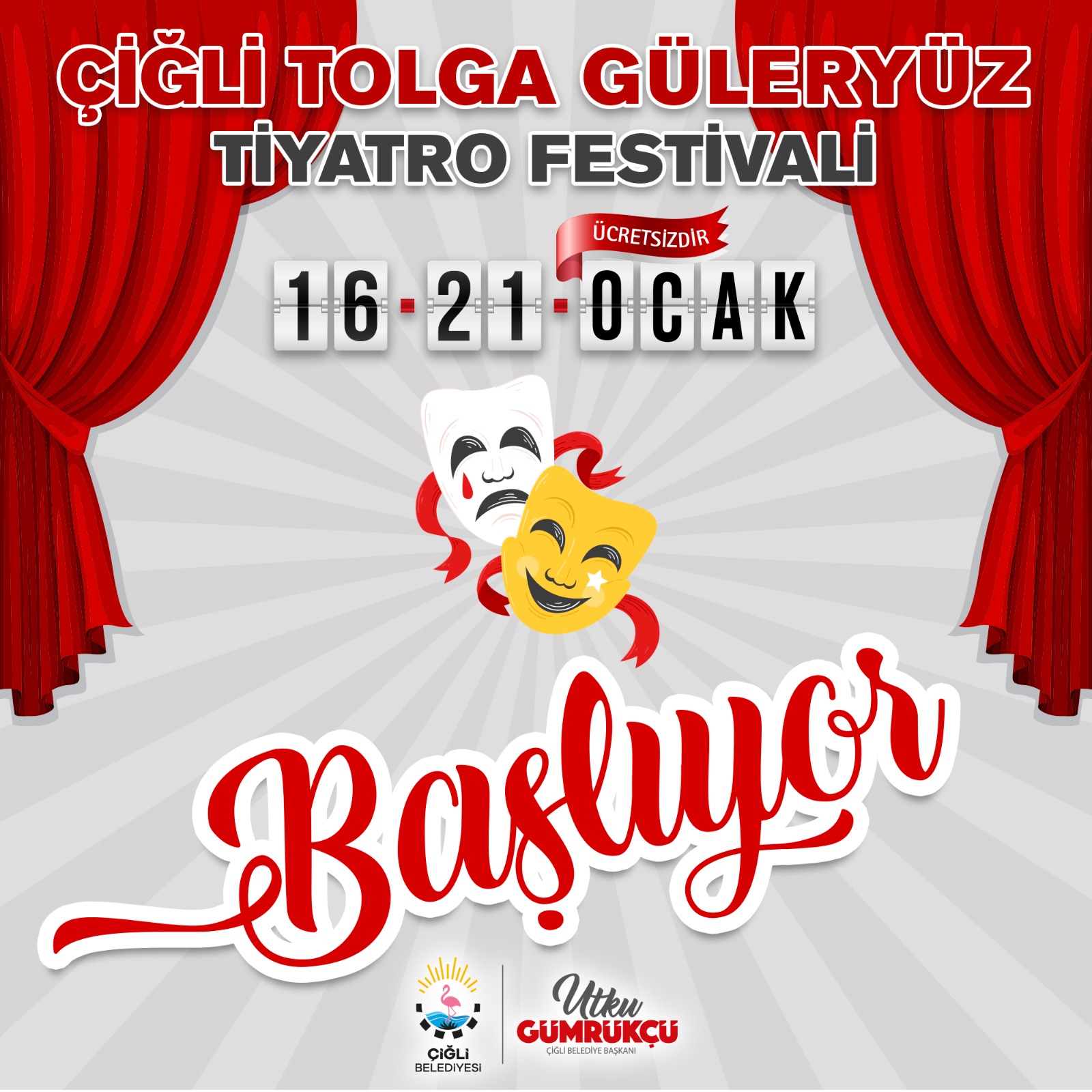 Çiğli’de Tiyatro Festivali Başlıyor