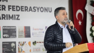 Erzurumlular başkanları bağrına bastı
