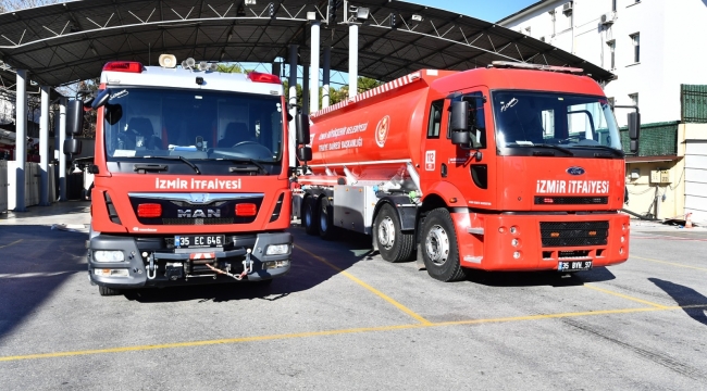 ESHOT’un mazot tankerleri artık yangın söndürmede kullanılacak