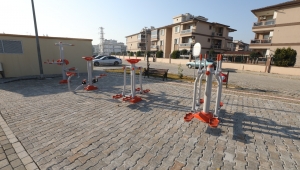 Menderes Belediyesi’nden ilçeye bin 600 metrekare yeni yeşil alan