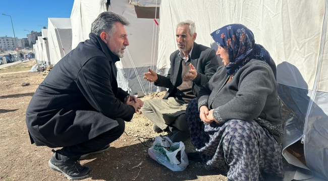 Başkan Sandal, “Asla yalnız kalmayacaksınız”