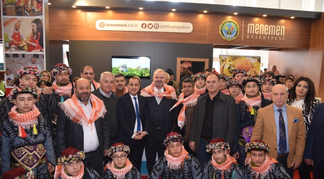Menemen Belediyesi Tarım Fuarının gözdesi oldu