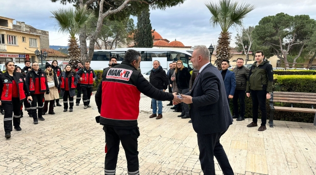 Menemen'den deprem bölgesine yardım eli