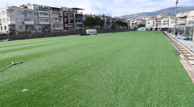 Bornova Şehir Stadı’na yeni antrenman sahası