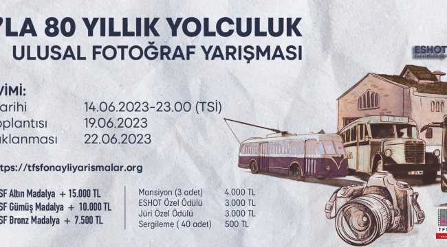 ESHOT’un 80’inci yılına özel fotoğraf yarışması