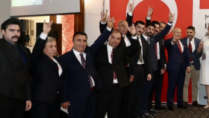 MHP İzmir'de adaylarını tanıttı! İl Başkanı Şahin'den teşkilata çalışın mesajı