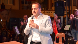 AK Partili Kırkpınar, coşkulu kalabalığa seslendi
