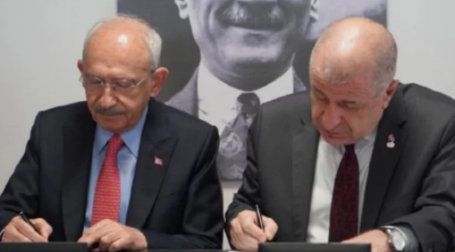 CHP ve Zafer Partisi arasında imzalanan protokolün maddeleri