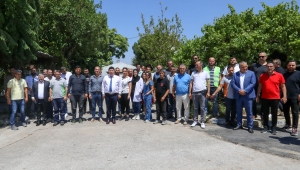 Başkan Kılıç, mesai arkadaşlarıyla bayramlaştı