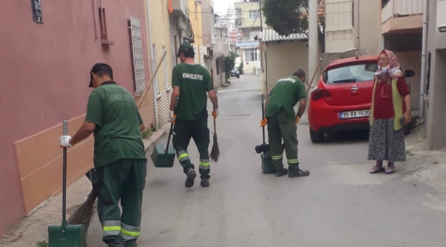  Konak’ın mahallelerinde yaz temizliği