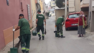  Konak’ın mahallelerinde yaz temizliği