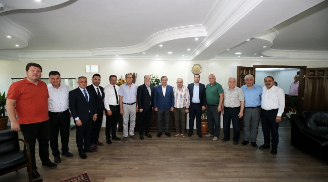 Batur’dan Yalçın Ata’ya hayırlı olsun ziyareti