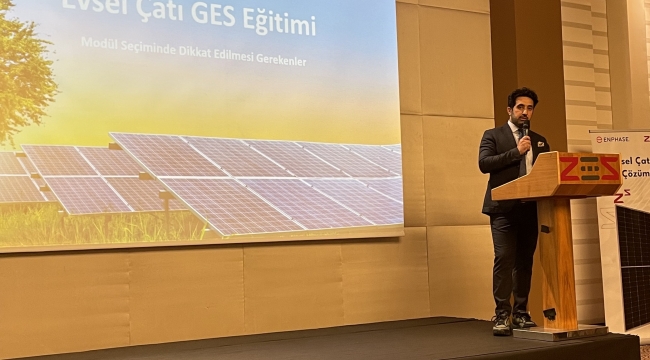 Çatılarda solar enerji çözümleri için eğitimler başladı