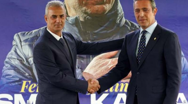 Fenerbahçe’de İsmail Kartal için imza töreni düzenlendi