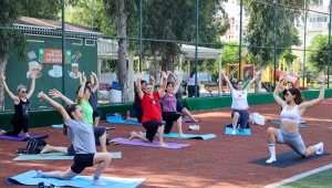 Karşıyaka’da açık havada spor keyfi başladı