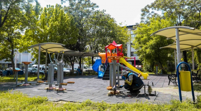 Başkan Kılıç’tan parklara yenilikçi dokunuş