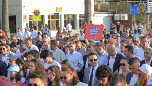 Bayraklı fuardaki yerini aldı