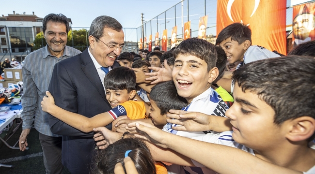 Batur’dan amatör spora büyük destek: Önce saha, sonra malzeme ve katılım payı 